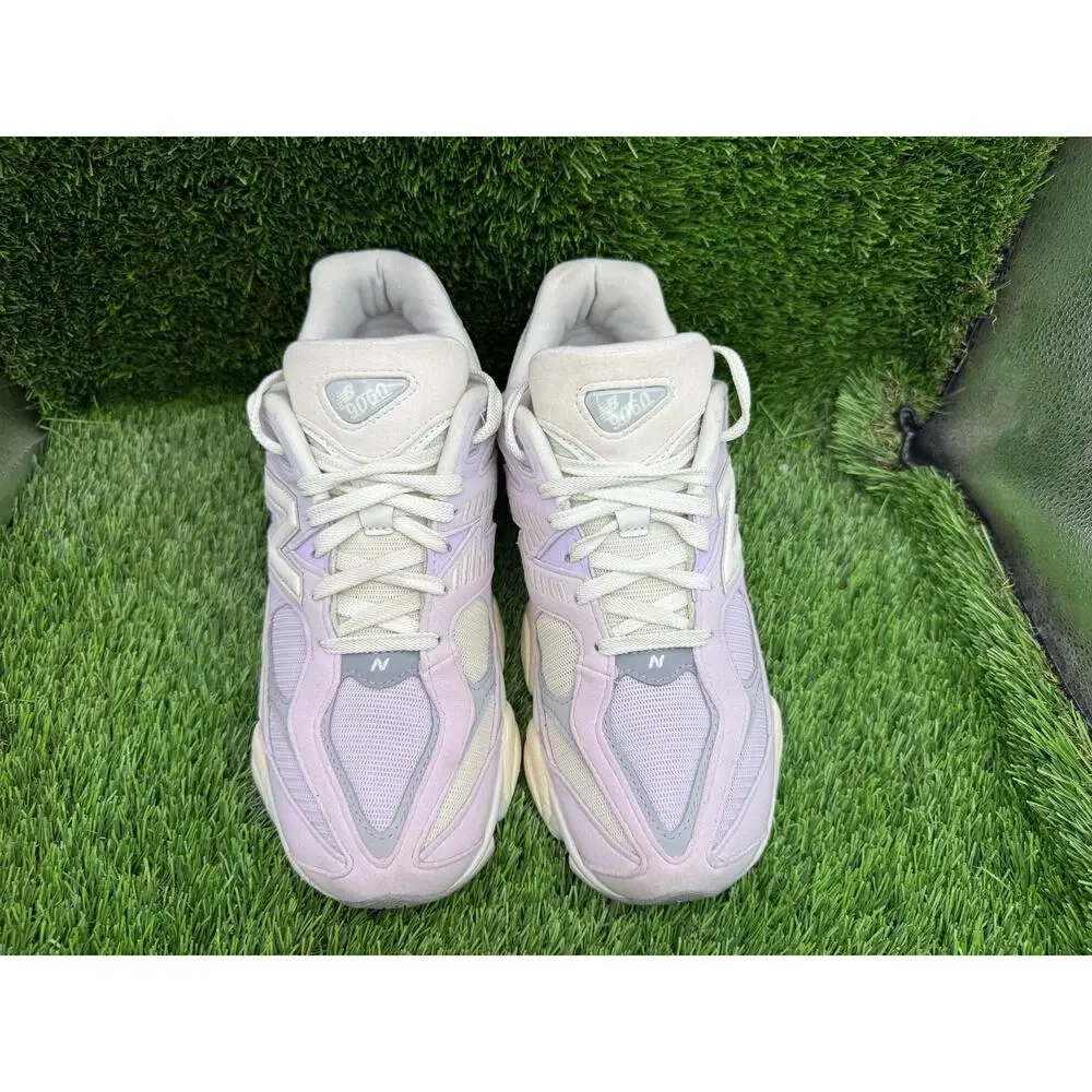 New Balance 9060 GC9060VK Athletic Sneaker Shoes Boys 7M Purple Suede Training